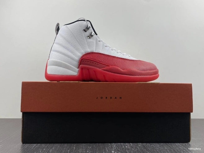 Rep TBK 12 Retro Jordan Cherry Air 130690-110 0711